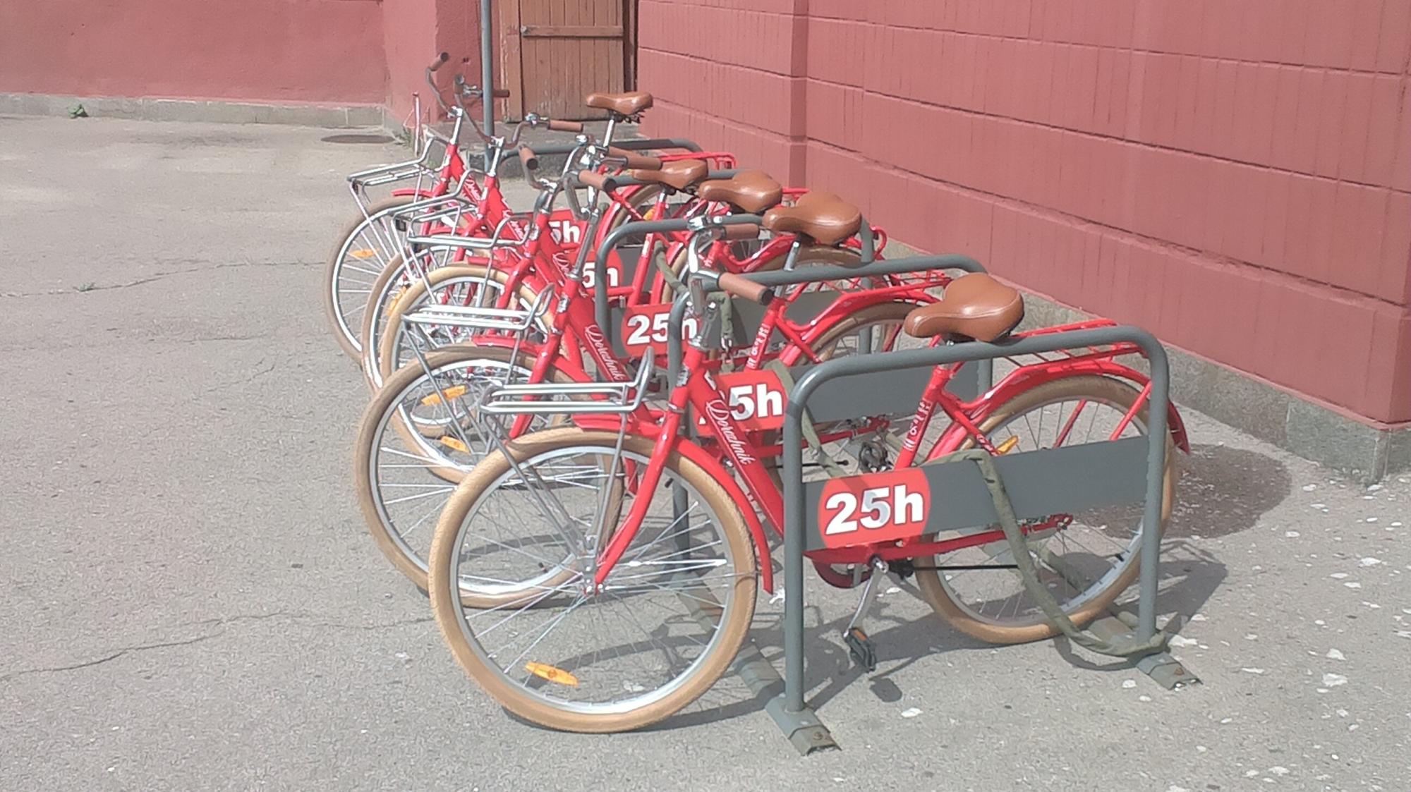 В Киеве велосипеды сдают в аренду бесплатно